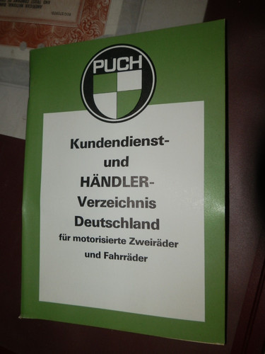 Puch kundendienst und - kundendienst,